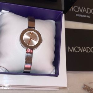Authentic Movado Bold Stainless steel ladies watch